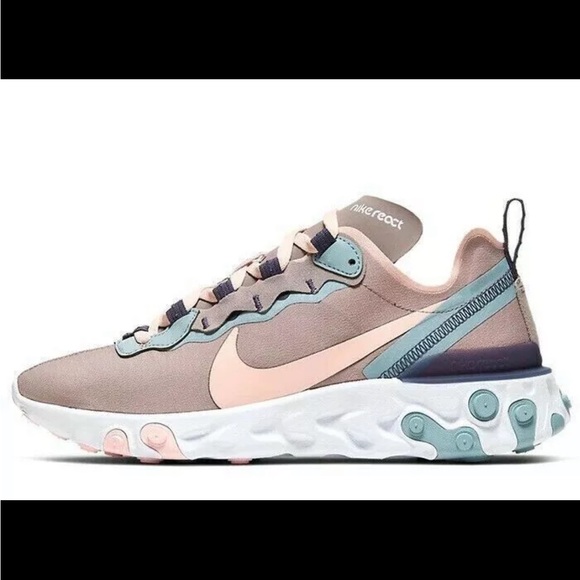 nike react element 55 pumice sanded purple